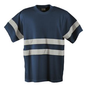150g Poly Cotton Safety T-Shirt with tape - Image 4