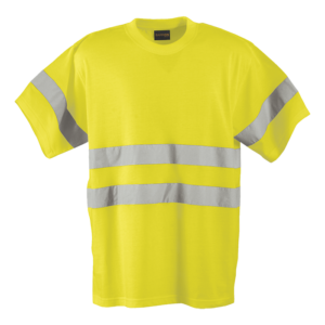 150g Poly Cotton Safety T-Shirt with tape - Image 5