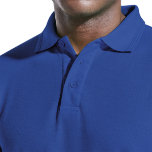 175g Pique Knit Long Sleeve Golfer Mens - Image 2