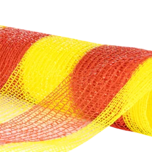 YELLOW & ORANGE BARRIER NETTING - 1M X 50M - Image 2