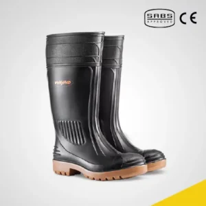 WAYNE EGOLI BLACK TOFFEE GUMBOOT SABS STC* - 1270 - Image 1