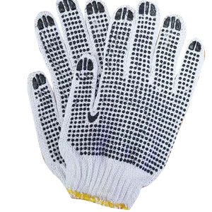 COTTON POLKA DOT GLOVE - DOUBLE SIDED - Image 1