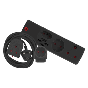 CRE042 – COMBOPACK 3M LEAD+USB,SCHUCKO BLACK