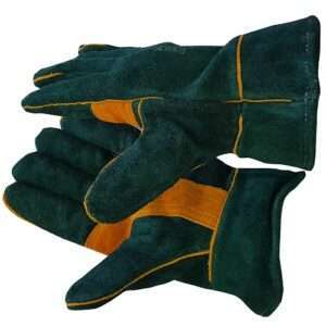 GREEN LINE WRIST LENGTH GLOVE - REINFORCED PALM (G023-R) - Image 1