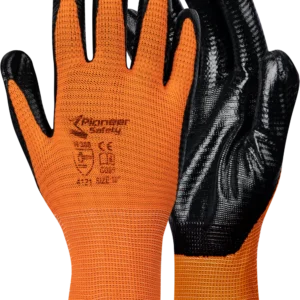 PIONEER Econo Nitrile Dipped - Orange G021 - Image 1