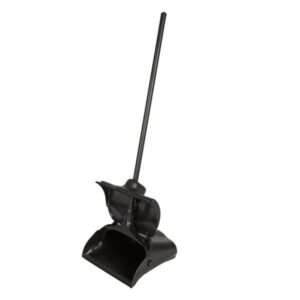 HOODED PLASTIC LONG HANDLE SCOOP (No broom included) - Image 1