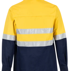 Reflective Shirt - Polycotton Yellow - Image 2