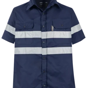 Reflective Shirt - Navy - Image 1