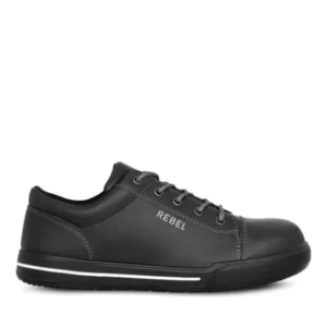REBEL Lo TOP BLACK SAFETY SHOE (RE429BK) - Image 1