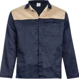 TWO TONE CONTI SUIT - NAVY - Image 1