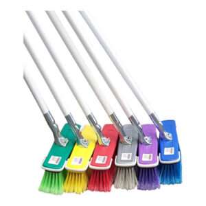 Plastic Back Soft Flagged "CLASSIC" Broom (with Metal Connector) - Image 1