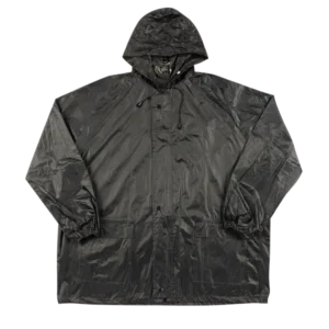 RUBBERIZED RAIN SUIT - BLACK - Image 1