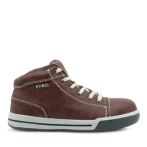 REBEL Hi TOP BOOT BROWN (RE420BR) - Image 1