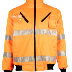PIONEER Winter Bunny Jacket - Orange - Image 1