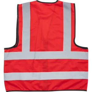 Reflective Vest - Red - Image 2