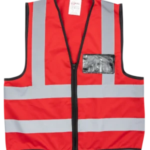 Reflective Vest - Red - Image 1