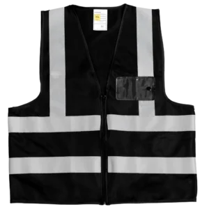 Reflective Vest- Black - Image 1