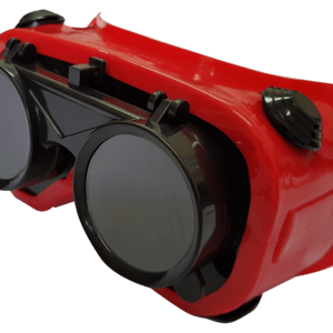 WELDING GOGGLE FLIP FRONT - ROUND LENSE - Image 1