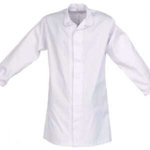 HACCP FOOD SAFETY DUSTCOAT WHITE - Image 1