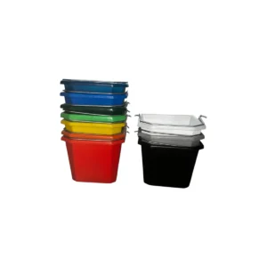 E-LINE 10LT BUCKET – ROTATION MOULDED WITH STEEL HANDLE - Image 1