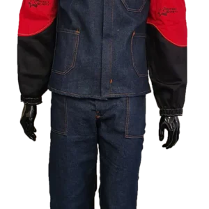 Flame Retardant Sleeve - Red/Black - Image 1