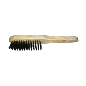 ARROW BRAZING BRUSH STAINLESS STEEL – WOODEN BACK - Image 1