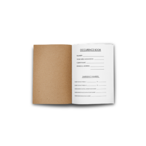 A4 OB Occurrence Book - Image 1