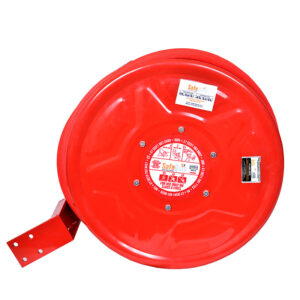 Hose reel with local SANS 1086 hose & plastic nozzle - Image 1